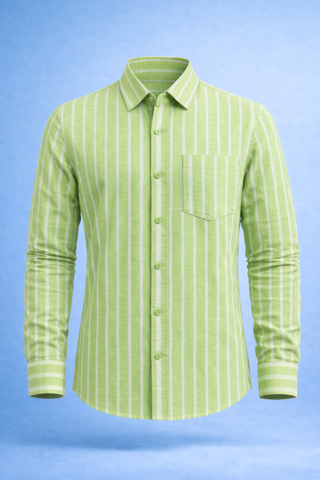 Premium Handspun Khadi Shirt | Artisan-Crafted Cotton | Bold Yet Elegant |